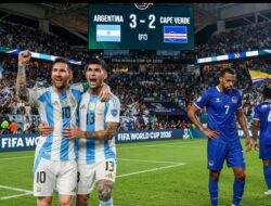 Drama Tambahan Waktu, Gol Bunuh Diri Antarkan Argentina ke 16 Besar, Mimpi Tanjung Verde Berakhir Tragis