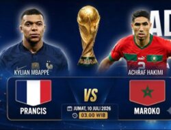 Duel Klasik di Boston, Prancis dan Maroko Siap Beradu Strategi di Perempat Final