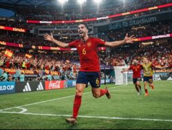 Spanyol Bungkam Belgia, Gol Menit Akhir Merino Bawa La Furia Roja ke Semifinal