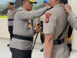 Kapolda Lampung, Irjen Pol. Helfi Assegaf Pimpin Upacara Penyerahan Jabatan Dirresnarkoba Polda Lampung