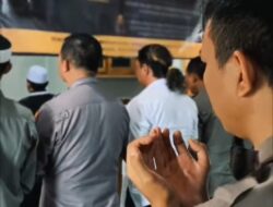 Polres Way Kanan Shallat Ghaib Dan Doakan Tiga Anggota Polri Yang Gugur Di Katingan