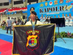 Anggota Polres Way Kanan Sabet Emas Taekwondo Kapolri Cup 2026