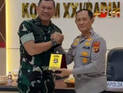 Kolaborasi Strategis Polda Lampung Dan Kodam XXI/Raden Intan Demi Stabilitas Daerah