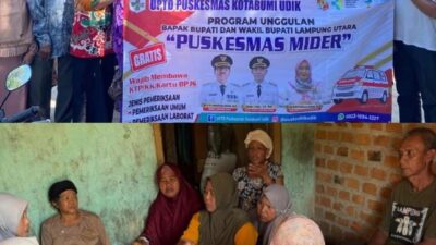 UPTD Puskesmas Kotabumi Udik Optimalkan ‘Puskesmas Mider’