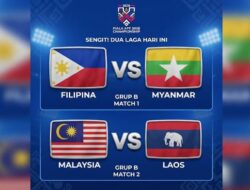 Jadwal Piala AFF 2026 Hari Ini, Filipina vs Myanmar dan Malaysia vs Laos
