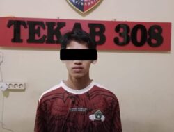 Kos-kosan Diobok-obok, Pemuda Asal Tulang Bawang Dicokok Tekab 308 Polres Metro