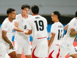Pesta Tiga Gol dalam Kurun Waktu 7 Menit, Garuda Gilas Timor Leste 3-0