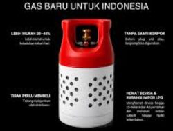 Mulai Hari Ini LPG Melon Diganti CNG 3 Kilogram Tabung Merah Putih