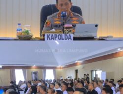 Perkuat Pelayanan Publik dan Soliditas Internal, Kapolda Lampung Tinjau Polresta Bandar Lampung