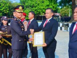 Gasak Sindikat Narkoba Lintas Provinsi, 19 Personel Polres Lampung Tengah Diganjar Penghargaan di Hari Bhayangkara ke-80