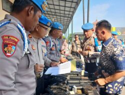 Bidpropam Polda Lampung Periksa Senpi Hingga Gudang Penyimpanan Di Mapolres Lamsel