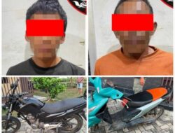 Aksi Maling Motor di Tubaba Berakhir di Tangan Tekab 308, Dua Pelaku Tak Berkutik di Tangkap di Kediaman Masing-Masing