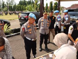 Bidpropam Polda Lampung, Cek Kelayakan Penggunaan Senpi Hingga Tes Urine Anggota Polres Lampura
