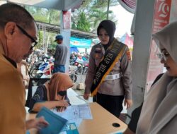 Satlantas Polres Lampura Sosialisasi E-SIGNAL