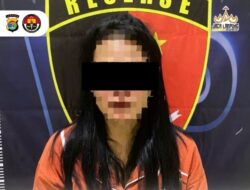 Kedok Ibu Rumah Tangga Terbongkar, Tim Tekab 308 Polsek Way Pengubuan Ringkus Pengedar Sabu di Candi Rejo