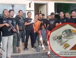 Bandit Kambuhan 13 TKP di Lampung Utara Tersungkur di Timah Panas, Senpi dan Amunisi Aktif Diamankan
