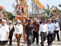 Destinasi Wisata Budaya di Desa Balinuraga, Ketua TP PKK Lamsel : Budayanya masih sangat kuat, dan kreativitas masyarakatnya luar biasa. 