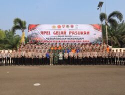 Polres Mesuji Gelar Apel Gabungan