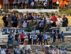 Semarak HUT ke-81 RI, Mini Soccer Cup II Sidomulyo Resmi Dibuka, Laga Perdana Langsung Sengit