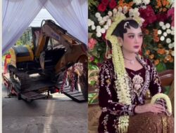 Viral Video Seserahan Pernikahan Fantastis, Ada Ekskavator Hingga Jeep Wrangler