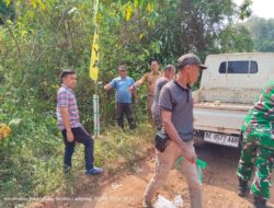 Akhiri Polemik, Desa Mulang Maya dan Curup Guruh Kagungan Resmi Pasang Patok Batas Wilayah