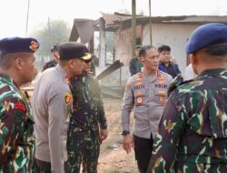 Polisi Perkuat Pengamanan Pasca Perusakan dan Pembakaran PT BSA, Kapolres Lampung Tengah Imbau Massa Tetap Tenang