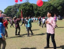 Meriahkah HUT RI, Pemkab Lambar Gelar Lomba Olahraga Ceria