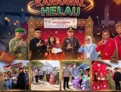 Ribuan Warga Antusias Saksikan Karnaval di Sidomulyo