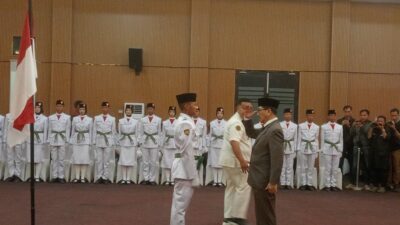 Paskibraka Lampung Utara 2026 Resmi Dikukuhkan, Bupati Hamartoni Ahadis: “Saya Percaya Kalian Mampu Jalankan Tugas”
