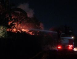 Kebakaran Hanguskan Bagian Belakang RSUD Ryacudu Kotabumi, Tiga Unit Damkar Berjibaku Jinakkan Si Jago Merah