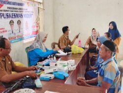 Puskesmas Batu Nangkop Gelar Layanan Mider di Pampang Tangguk Jaya, 35 Warga Periksakan Kesehatan