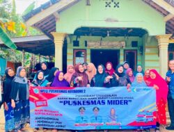 Program “Puskesmas Mider” Puskesmas Kotabumi II Disambut Antusias Warga Sinarmas Alam