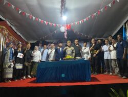 Malam Puncak Peringatan HUT RI di Desa Kota Dalam Berlangsung Meriah