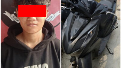 Baru Kenalan, Sang Wanita Langsung Gasak Motor Beat dan HP Korban