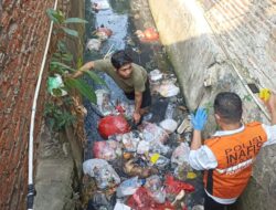 Polisi Selidiki Temuan Jasad Bayi Tertutup Sampah di Sungai Bandar Lampung
