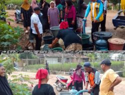 BBWS Mesuji Sekampung Pasok Air Bersih untuk Warga Sinar Pasemah