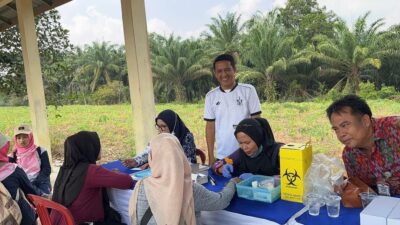 Sentuhan Nyata Layanan Kesehatan Gratis Hamartoni-Romli, Warga Bunga Mayang Antusias Sambut Puskesmas Mider