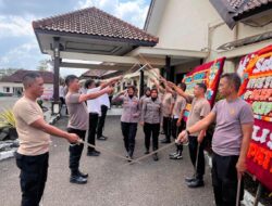 Polres Lampung Utara Persiapan Sambut AKBP Raswidiati Anggraini dan Lepas AKBP Deddy Kurniawan