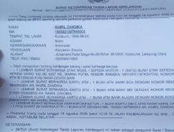 IKLAN KEHILANGAN STNK