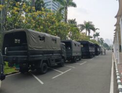 Jelang Aksi, Pengamanan Ketat di Gedung DPR-MPR RI