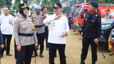 Pemkab Lampung Utara Perkuat Kesiapsiagaan Karhutla Melalui Apel Gabungan Skala Besar