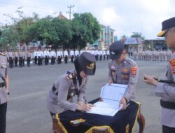 Sertijab Kasat Lantas Polres Metro, AKP Tiara Kanchika Resmi Gantikan AKP Farid Riyanto