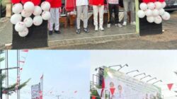 Kemenag Lampura Seru-Seruan di Halaman Kantor