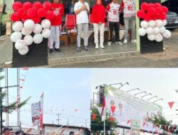 Kemenag Lampura Seru-Seruan di Halaman Kantor