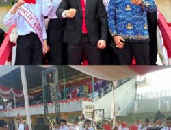 Tim Korsik Pemkab Lampura Sukses Hipnotis Upacara HUT RI ke-81