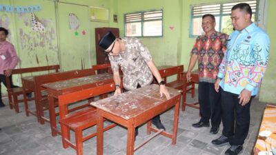 Gubernur Lampung Tinjau SDN 2 Rama Nirwana, Janjikan Akselerasi Revitalisasi Fasilitas Sekolah