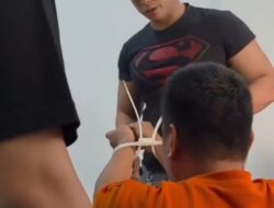 Aksi Humanis Jatanras Polda Kaltim Lepas Borgol Tahanan Demi Mental Anak Panen Pujian Publik