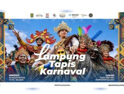 Kemilau Jak Bumi Ragem Tunas Lampung di Lampung Tapis Karnaval