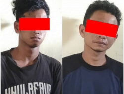 Curi Kabel Dua Pemuda Dibekuk URC Polsek Way Tuba  
