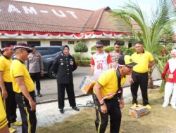 Tawa Pecah di Mako Polres Lampung Utara Gelar Lomba 17-an Super Seru